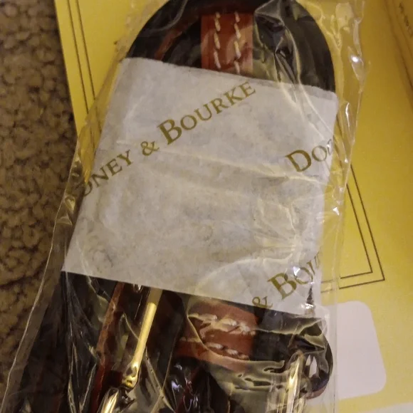 Dooney & Bourke Gray Satchel with Brown Accents - Picture 10 of 10